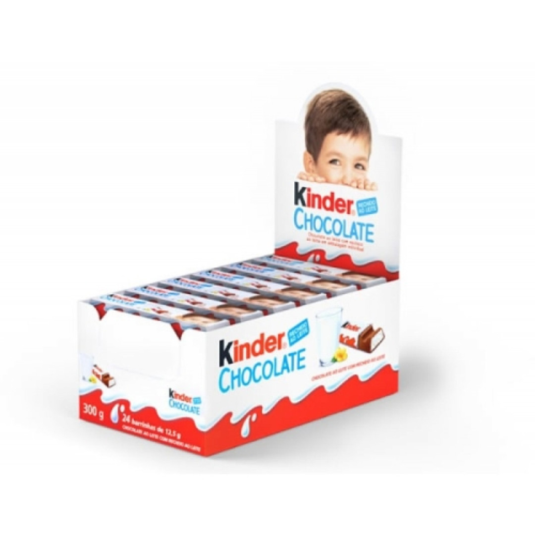 Detalhes do produto Choc Kinder 24X12.5Gr Ferrero Leite