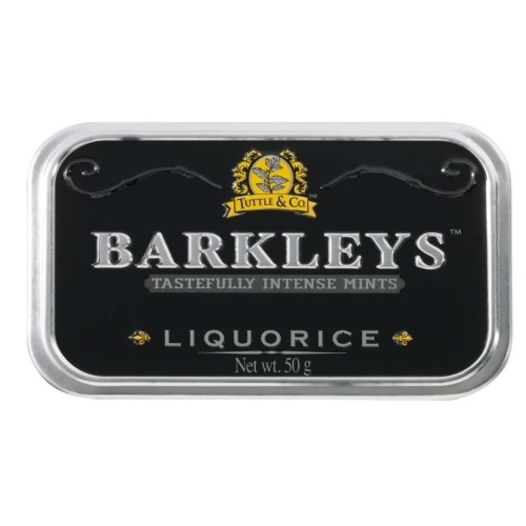 Detalhes do produto Bala Barkleys Liquorice 50Gr Alpha Candi Alcacuz