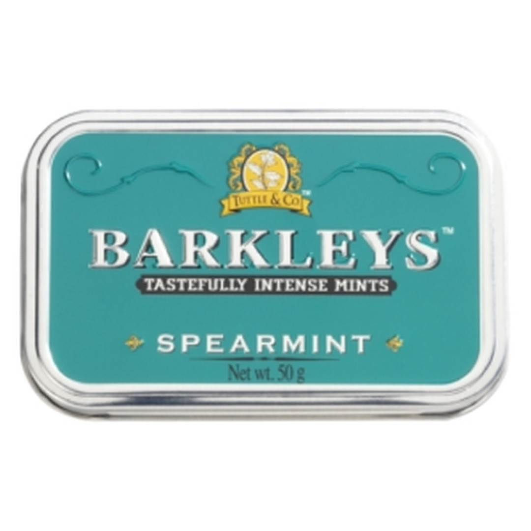 Detalhes do produto Bala Barkleys Spearmint 50Gr Alpha Candi Hortela