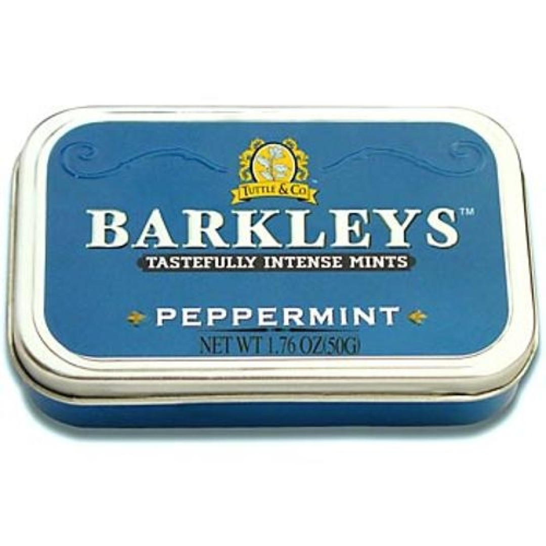 Detalhes do produto Bala Barkleys Peppermint 50Gr Alpha Cand Menta