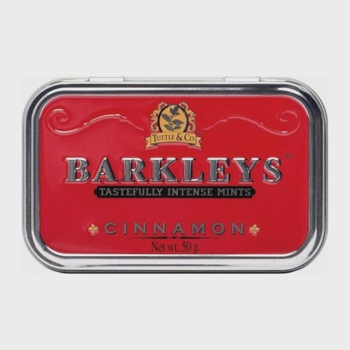 Detalhes do produto Bala Barkleys Cinnamon 50Gr Alpha Candie Canela