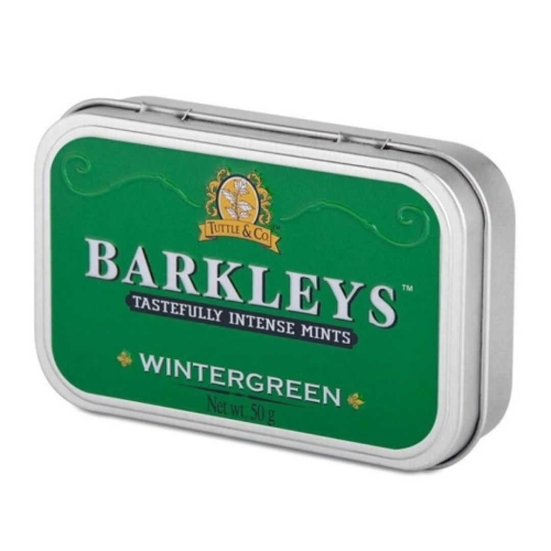 Detalhes do produto Bala Barkleys Wintergreen 50Gr Alpha Can Eucalipto