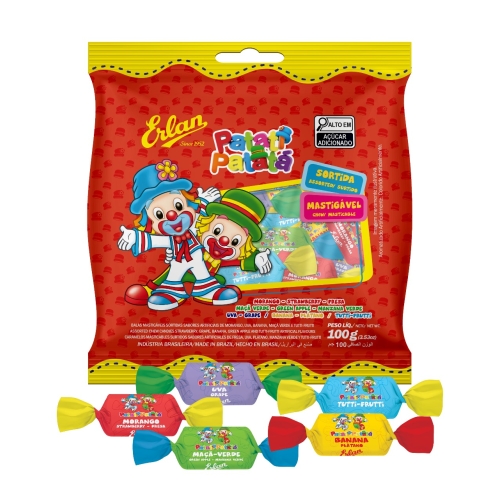 Bala Mast Patati Patata 100Gr Erlan Sortido Bala Mast Patati Patata 100Gr Erlan Sortido
