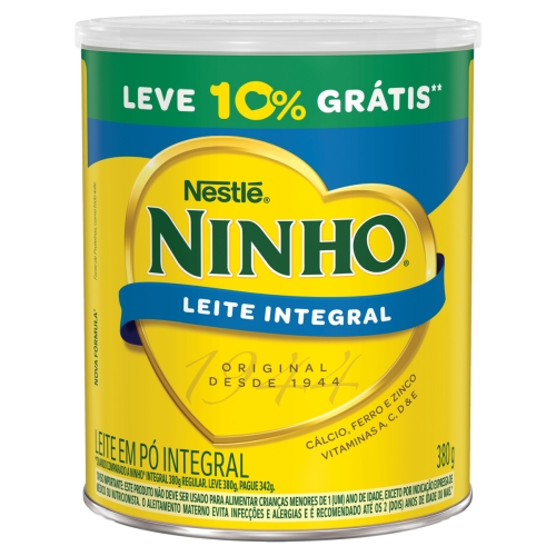Leite Po Ninho 10% Gratis 380Gr Nestle Integral Leite Po Ninho 10% Gratis 380Gr Nestle Integral