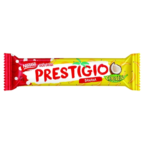 Choc Prestigio Caribe 30X33Gr Nestle Banana Choc Prestigio Caribe 30X33Gr Nestle Banana