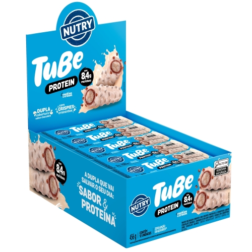 Tube Protein 38Gr Nutrimental Cookies Cream Tube Protein 38Gr Nutrimental Cookies Cream