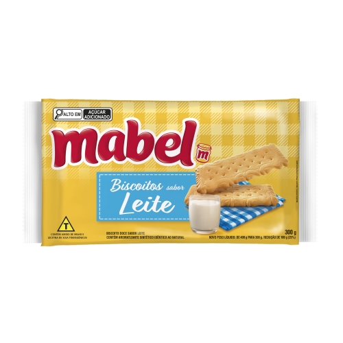 Bisc 300Gr Mabel Leite Bisc 300Gr Mabel Leite