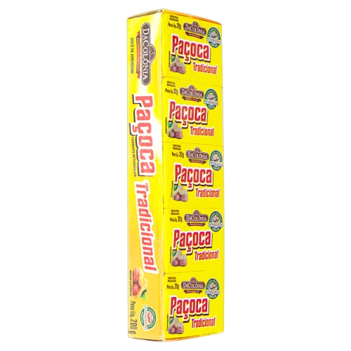 Pacoca Retangular 10X18Gr Dacolonia . Pacoca Retangular 10X18Gr Dacolonia .