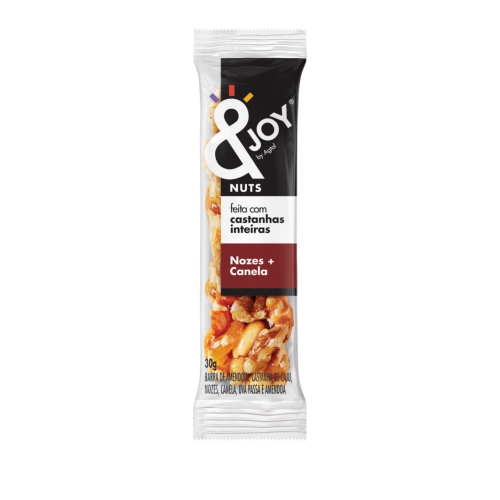 Barra Grao Joy Mixed Nuts 30Gr Agtal Nozes.canela Barra Grao Joy Mixed Nuts 30Gr Agtal Nozes.canela
