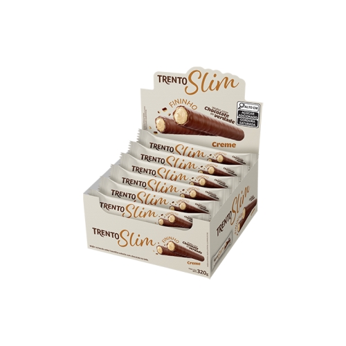 Bisc Wafer Cob Trento Slim 16X20G Peccin Chocolate Bisc Wafer Cob Trento Slim 16X20G Peccin Chocolate
