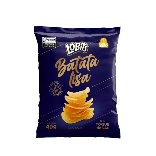 Batata Lisa Lobits 40Gr Milho Ouro Original Batata Lisa Lobits 40Gr Milho Ouro Original