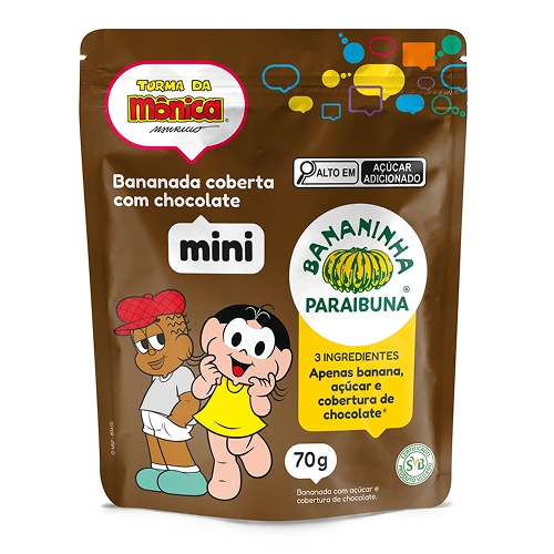 Bananinha Turma Monica S/acucar 70Gr Pa . Bananinha Turma Monica S/acucar 70Gr Pa .