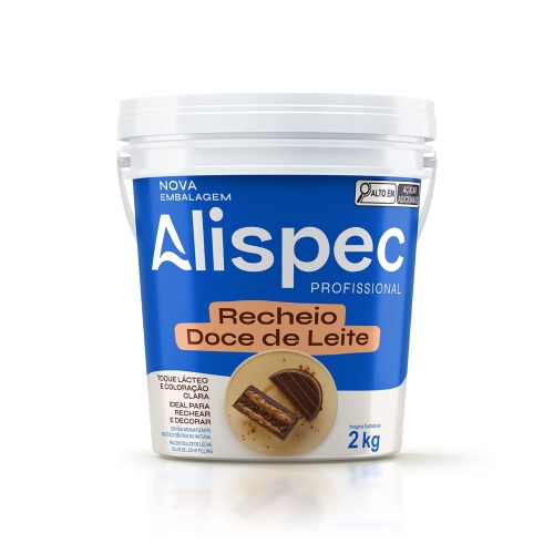 Recheio Mineiro Pt 2Kg Alispec Doce De Leite Recheio Mineiro Pt 2Kg Alispec Doce De Leite
