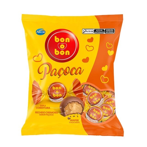 Bombom Bonobon Pc 750Gr (50Un) Arcor Pacoca Bombom Bonobon Pc 750Gr (50Un) Arcor Pacoca
