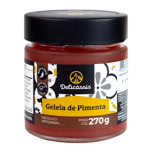 Geleia 270Gr Delicassis Pimenta Geleia 270Gr Delicassis Pimenta
