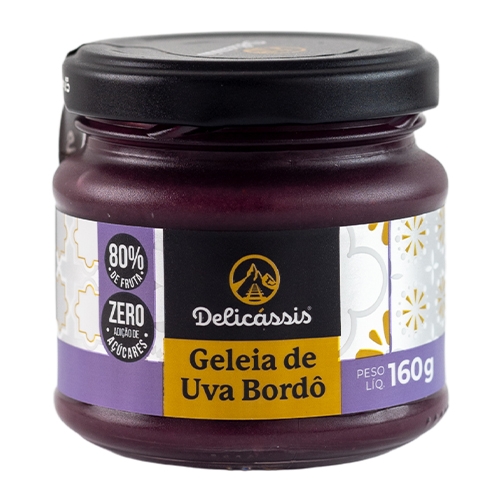 Geleia Zero 160Gr Delicassis Uva Bordo Geleia Zero 160Gr Delicassis Uva Bordo