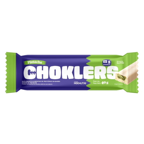 Barra Proteina Chocklers 40Gr Mix Nutri Pistache Barra Proteina Chocklers 40Gr Mix Nutri Pistache