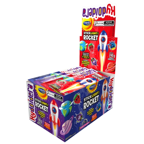 Pirl Kydoidera Rocket Neon Dp 24X10G Sortido Pirl Kydoidera Rocket Neon Dp 24X10G Sortido