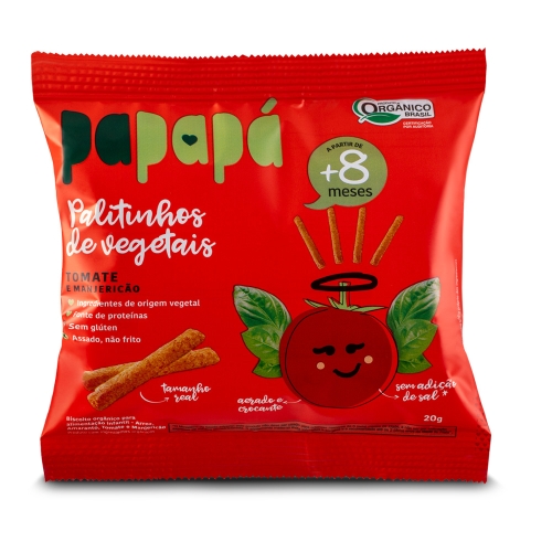 Palitinho De Vegetais Inf 20Gr Papapa Tomate Manjeri Palitinho De Vegetais Inf 20Gr Papapa Tomate Manjeri