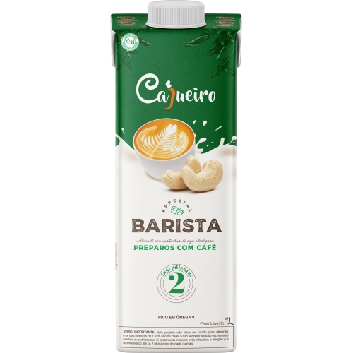 Leite Castanha 1Lt Usibras Barista Leite Castanha 1Lt Usibras Barista
