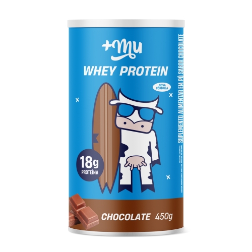 Supl Whey Protein Pt 450G Mais Mu Chocolate Supl Whey Protein Pt 450G Mais Mu Chocolate