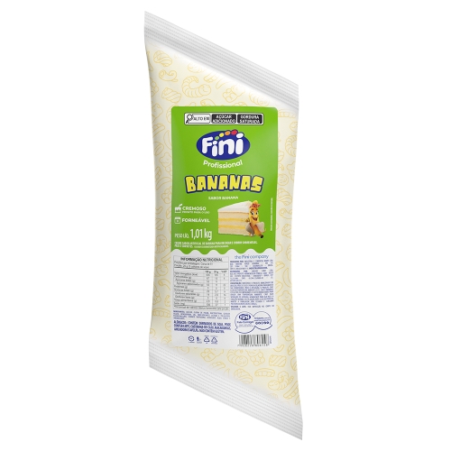 Recheio Bananas 1,01Kg Fini Banana Recheio Bananas 1,01Kg Fini Banana