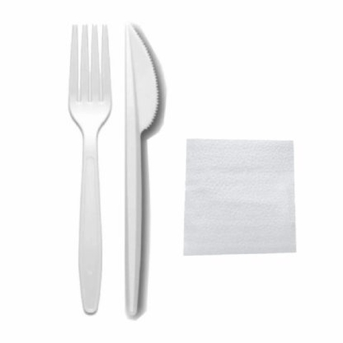 X Kit Garfo Faca Guardan 30Un Bellocopo Branco X Kit Garfo Faca Guardan 30Un Bellocopo Branco