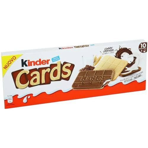 Bisc Kinder Card 128Gr Ferrero Creme Bisc Kinder Card 128Gr Ferrero Creme